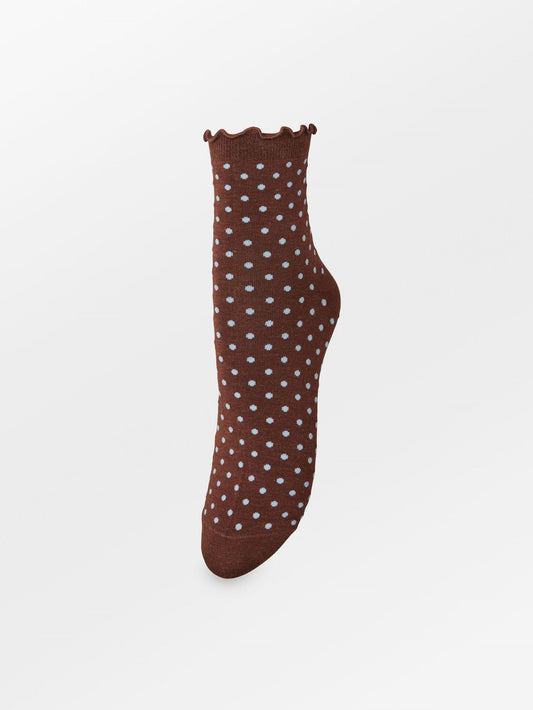 Dotted Frilla Short Sock Socks BeckSöndergaard