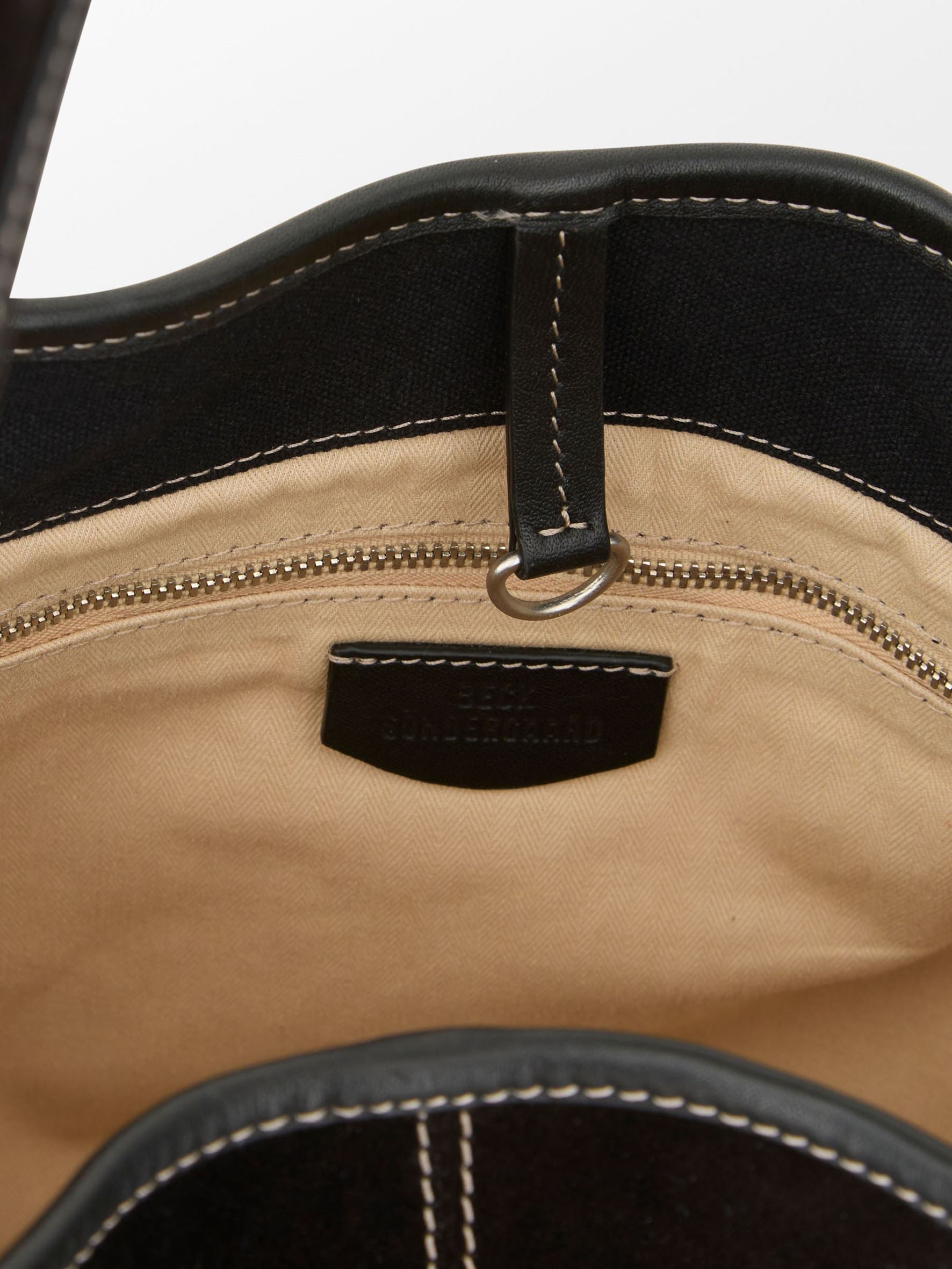 Becksöndergaard, Suede Laurel Bag - Black, bags, bags, bags, archive, archive, bags, bags, bags, black week, black week