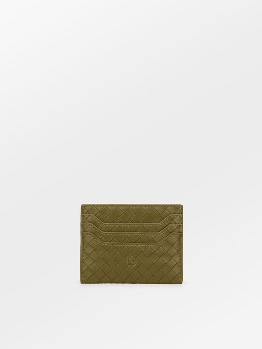 Becksöndergaard, Rallo Card Holder - Cypress Green, accessories, accessories