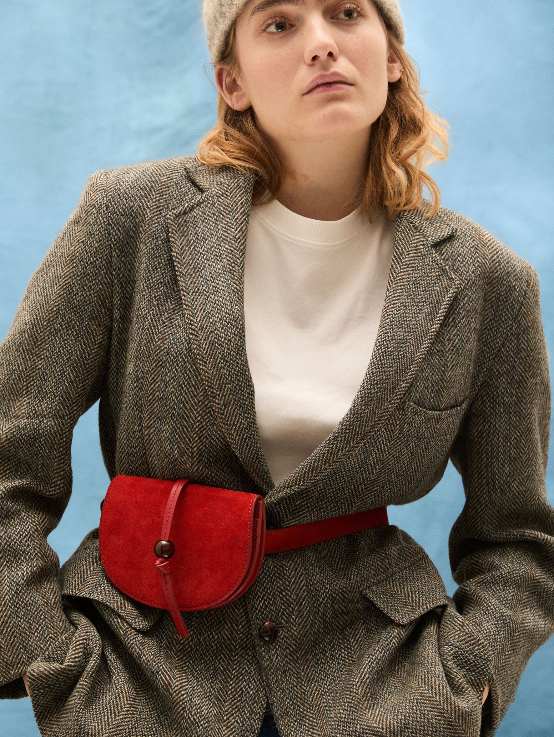 Suede Belt Bag OneSize BeckSöndergaard