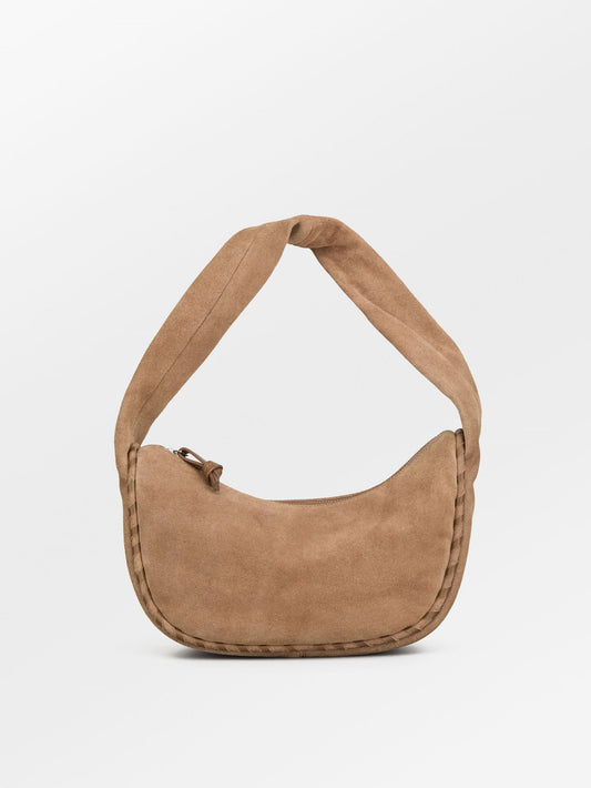 Suede Veg Talia Bag - Hazel Brown OneSize BeckSöndergaard