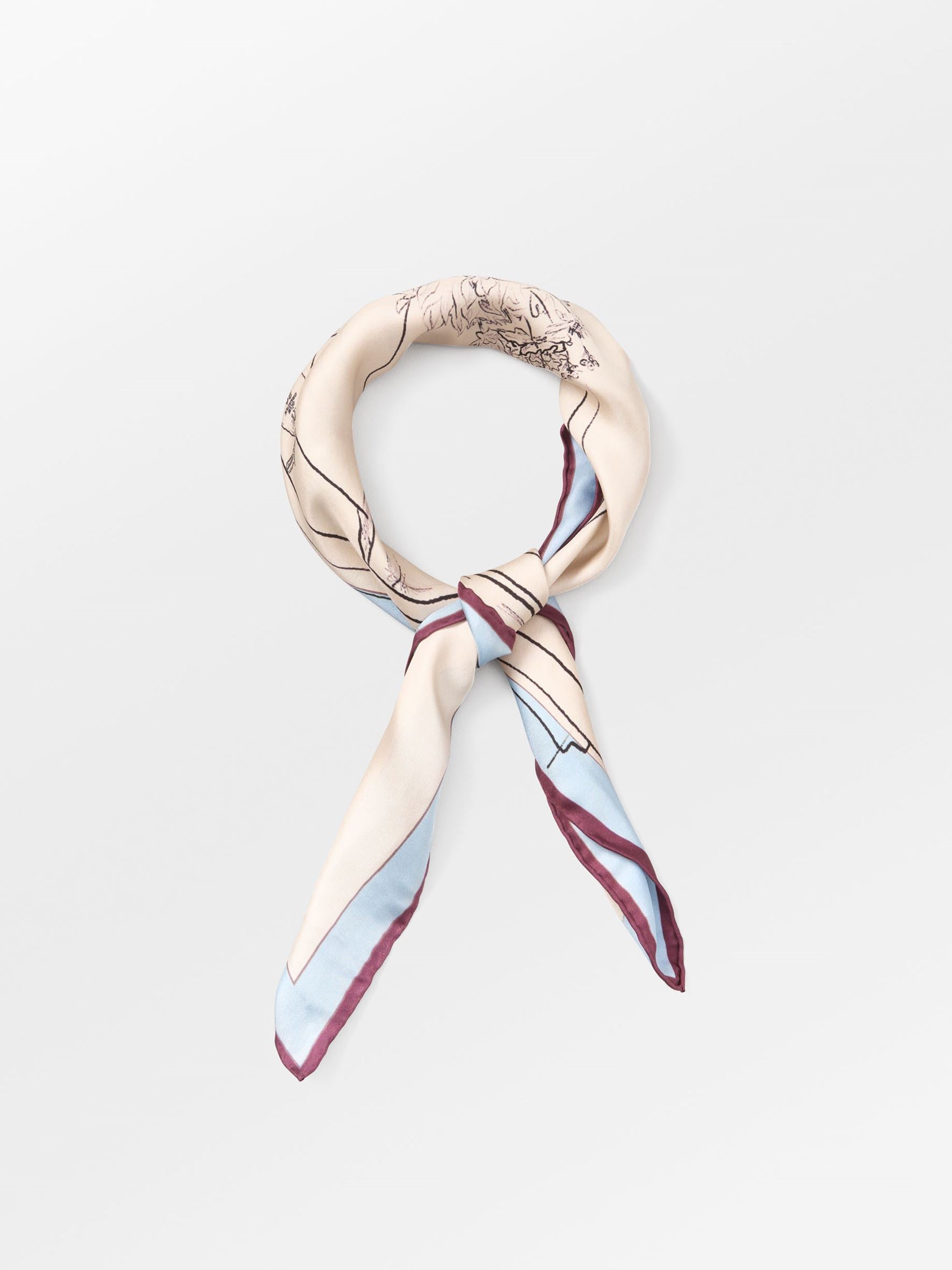 Becksöndergaard, Skestoria Sia Scarf - Skyway Blue, scarves, scarves, winter accessories, winter accessories