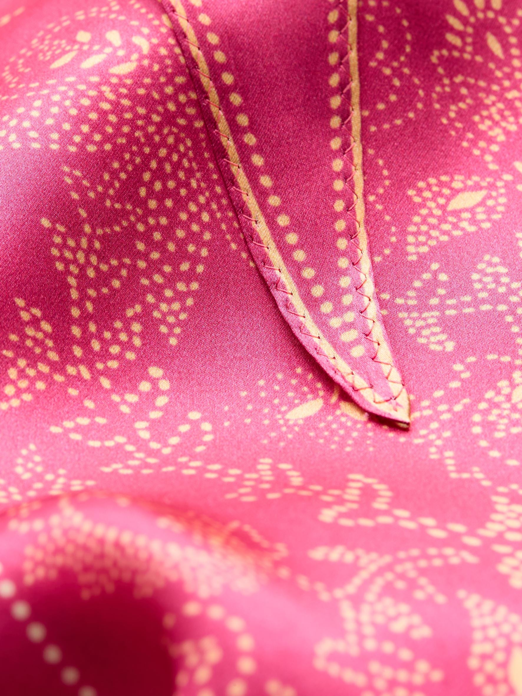 Dotted Flora Diamond Scarf OneSize BeckSöndergaard