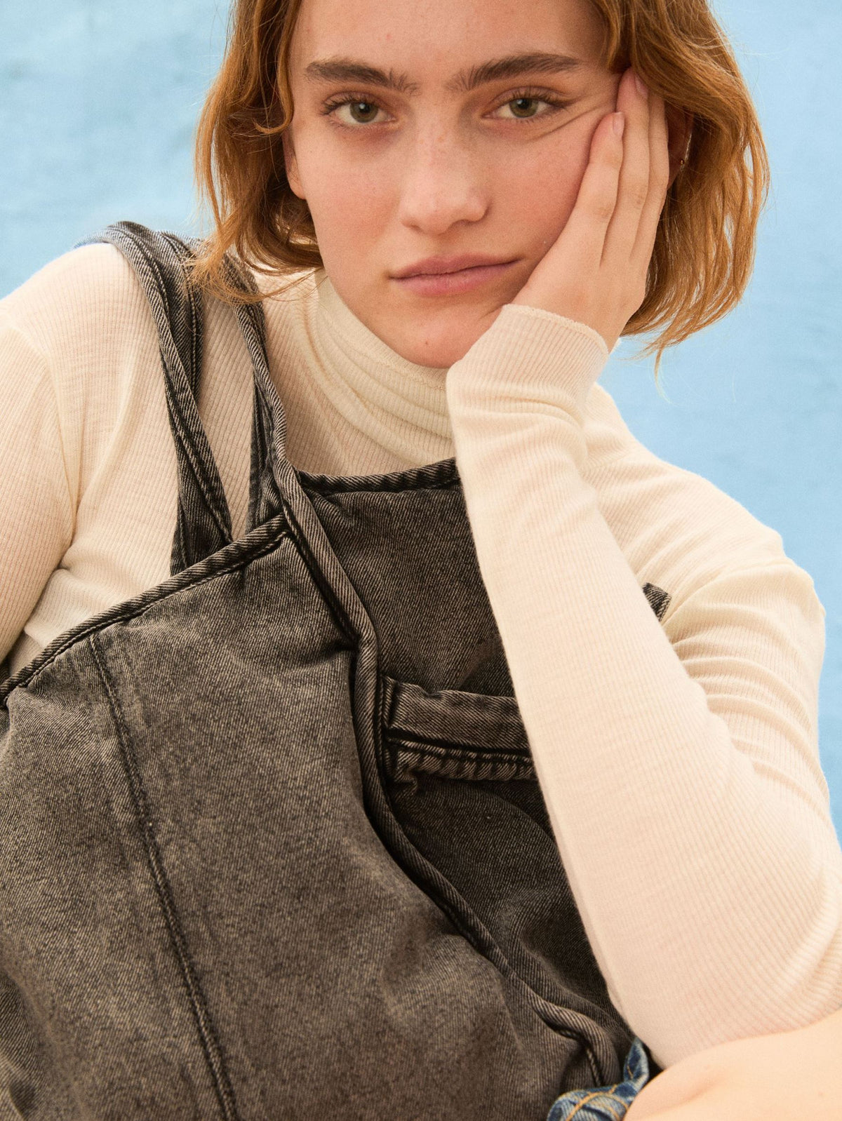Washed Denima Laurel Bag OneSize BeckSöndergaard