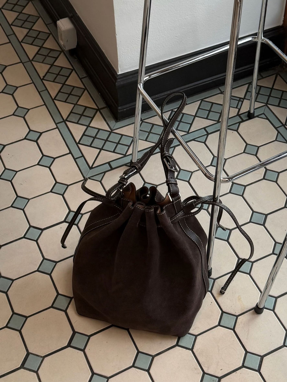 Suede Bucket Bag OneSize BeckSöndergaard