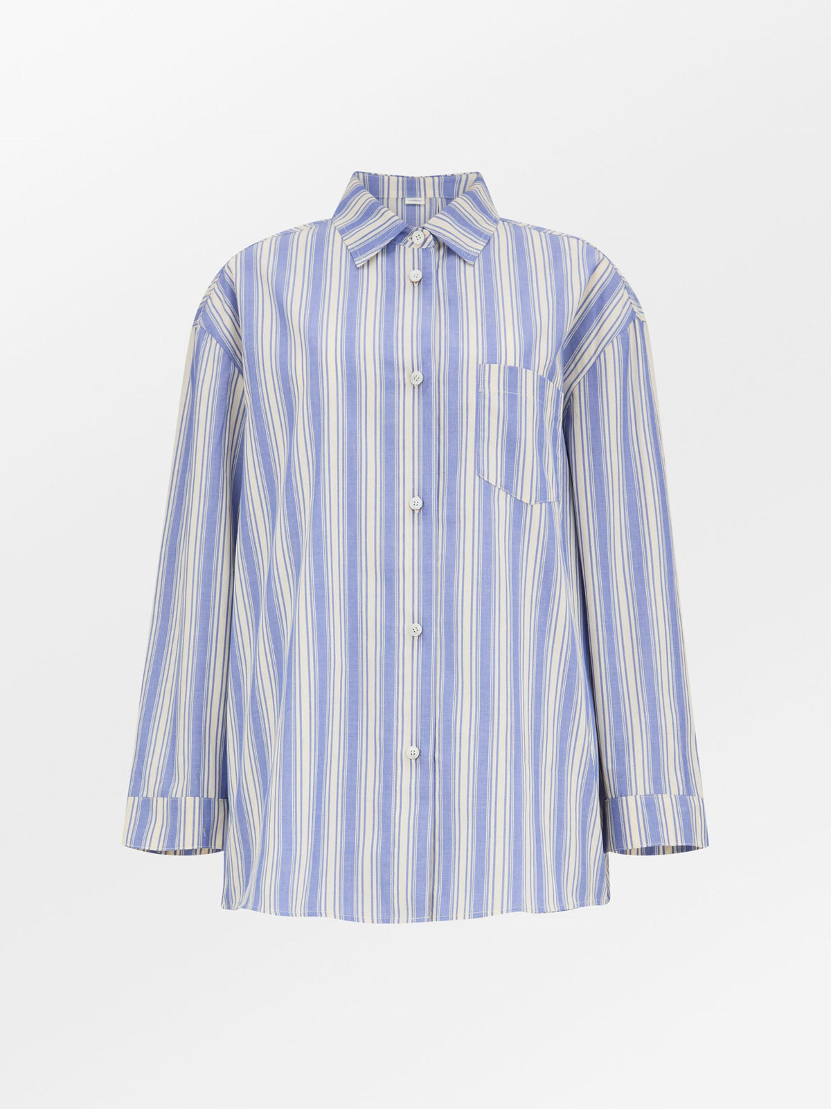 Becksöndergaard, Striscia Pyjamas Shirt - Surf The Web Blue, clothing