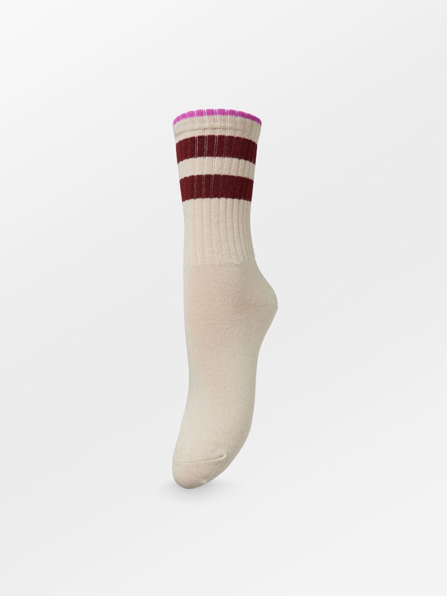 Tenna Thick Sock - Birch White Socks   BeckSöndergaard