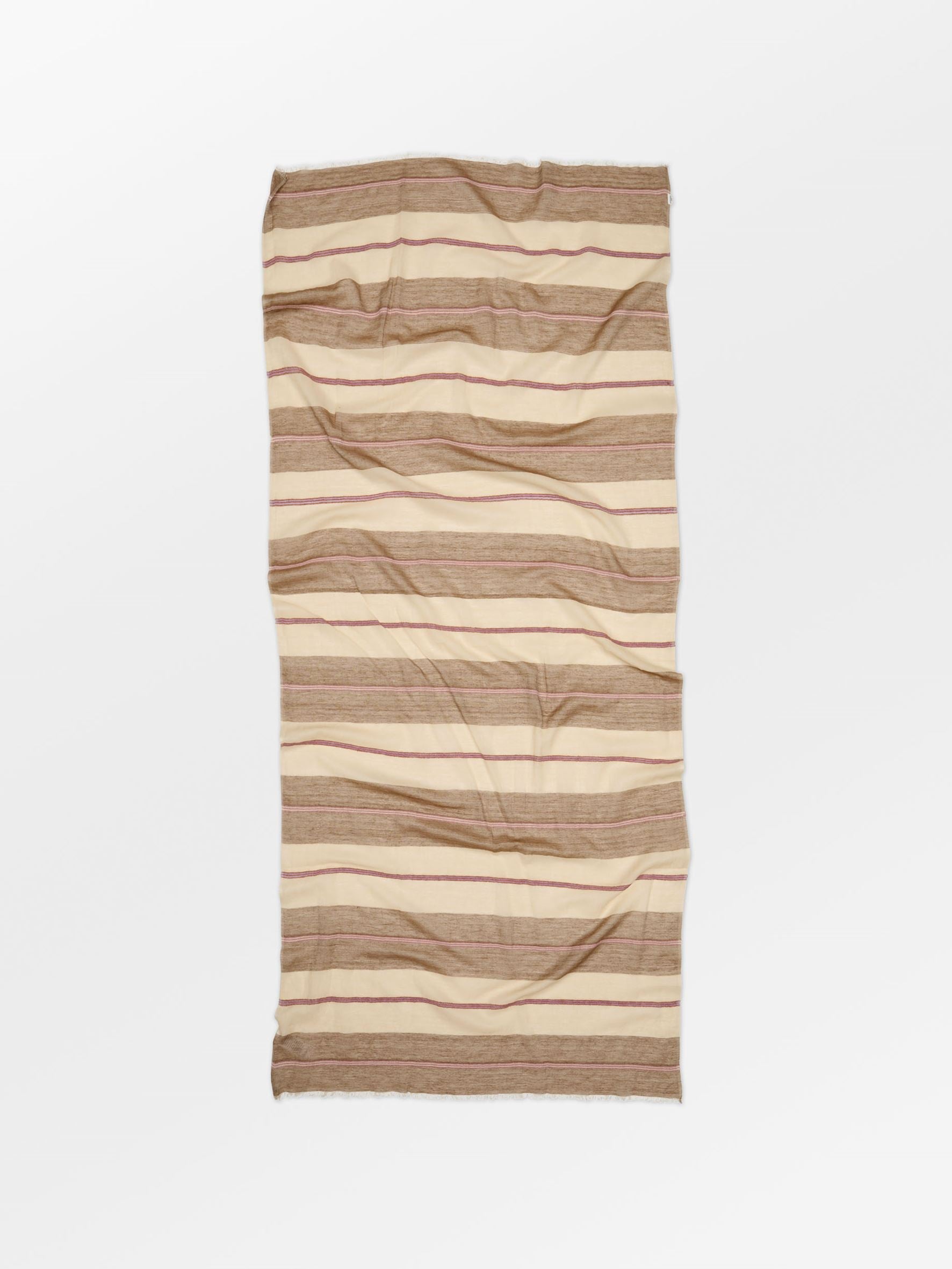 Becksöndergaard, Wovelia Cowea Scarf - Mocha Brown, scarves, scarves, sale, sale