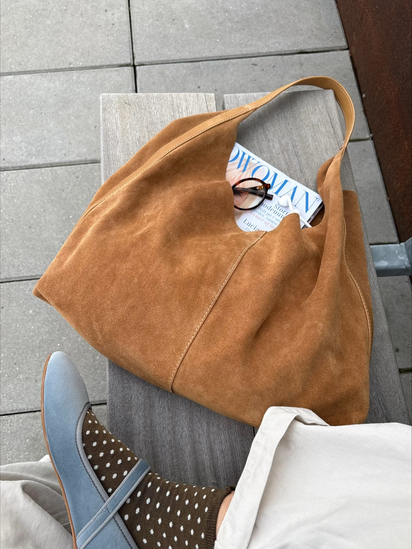 Suede Siena Bag OneSize BeckSöndergaard
