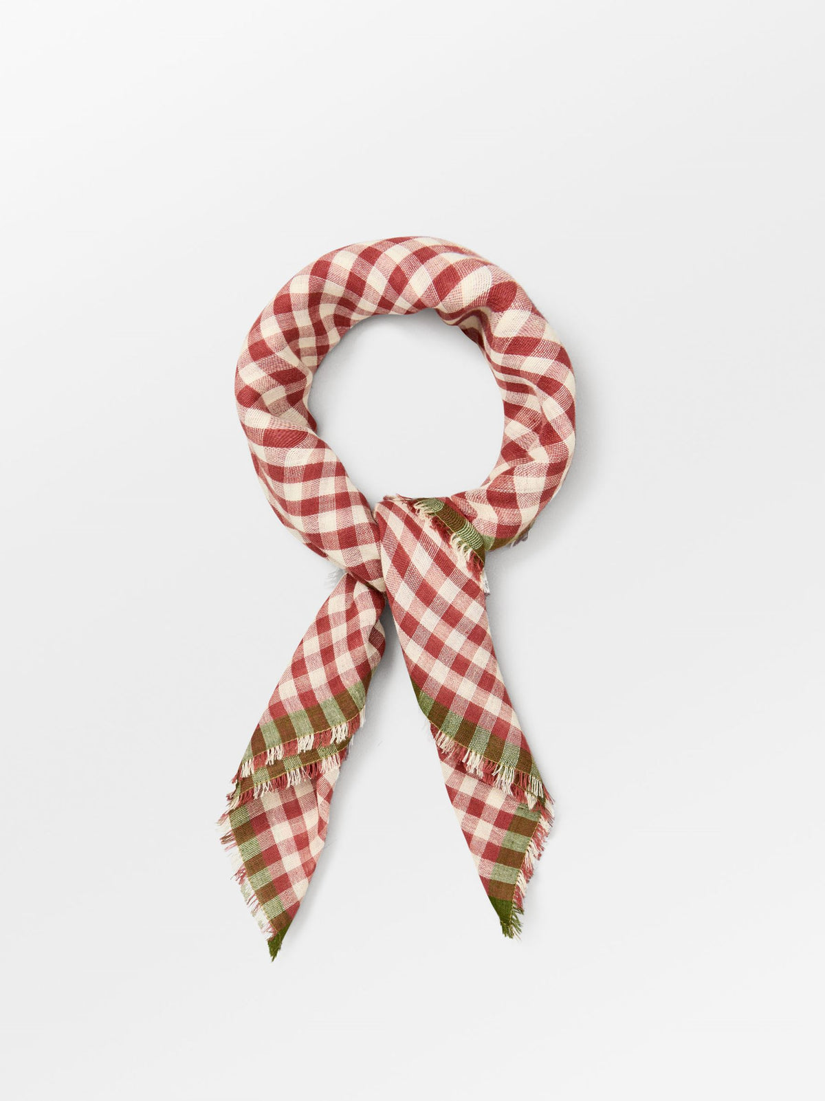 Gingham Cowea Scarf OneSize BeckSöndergaard