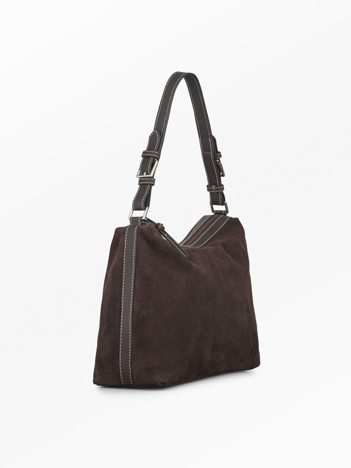 Becksöndergaard, Suede Ginni Medi Bag - Chocolate Torte, onesize