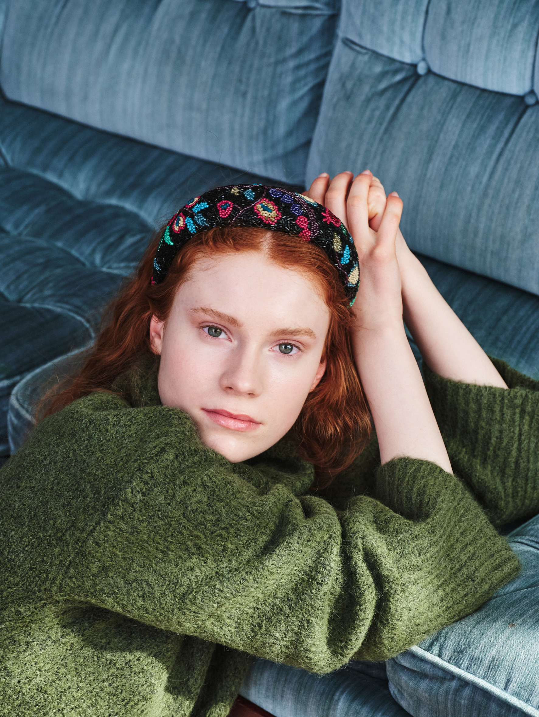 Becksöndergaard, Fairygard Wide Beaded Hairbrace - Black, accessories, accessories, accessories, gifts, black week, black week