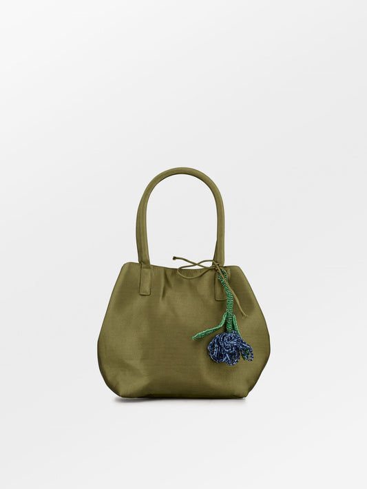 Becksöndergaard, Tulipa Beaded Fiona Bag - Khaki Green, bags, bags, sale, sale