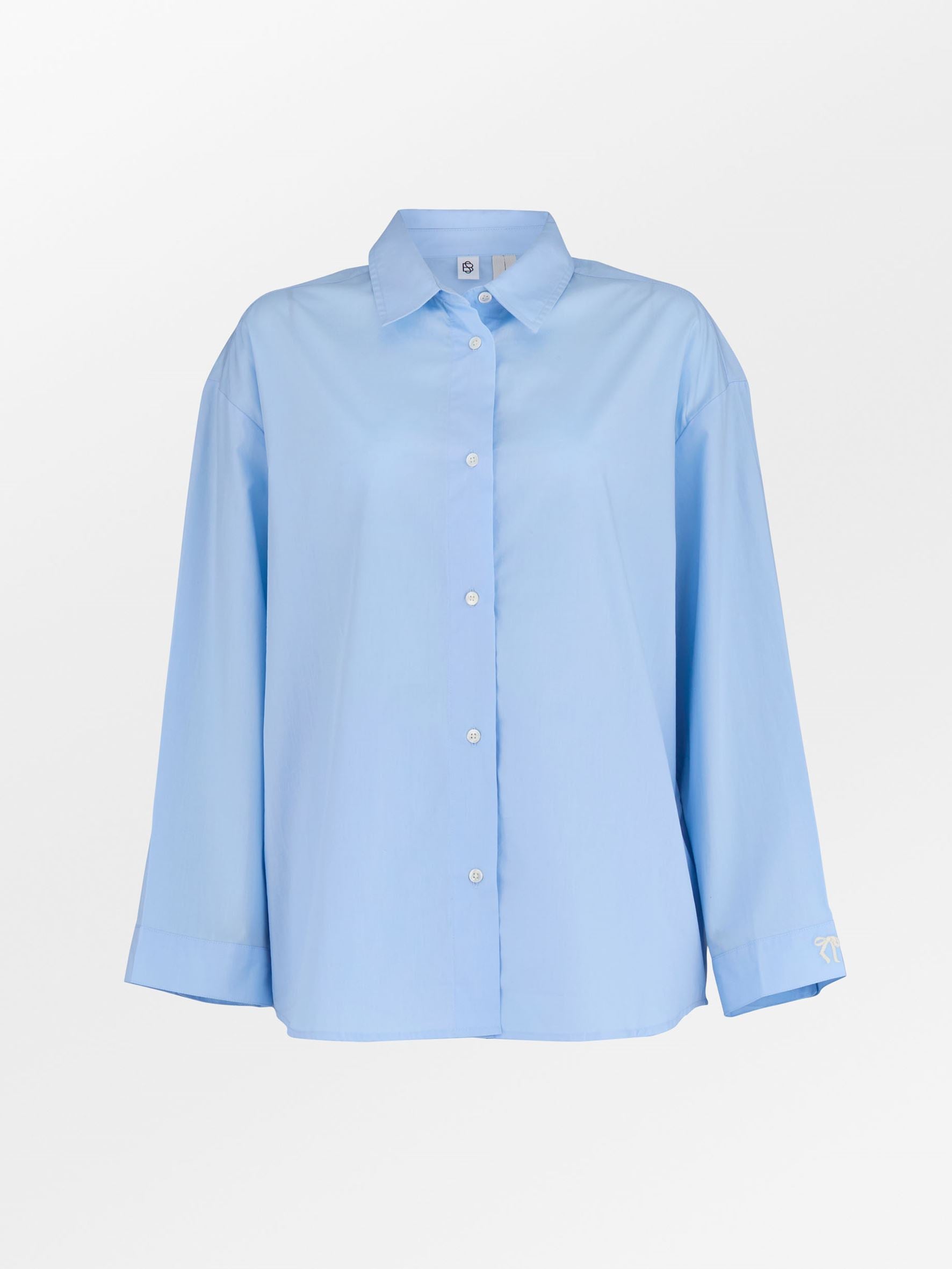 Becksöndergaard, Aura Pyjamas Set - Shirt Blue, archive, homewear, homewear, archive, black week, black week
