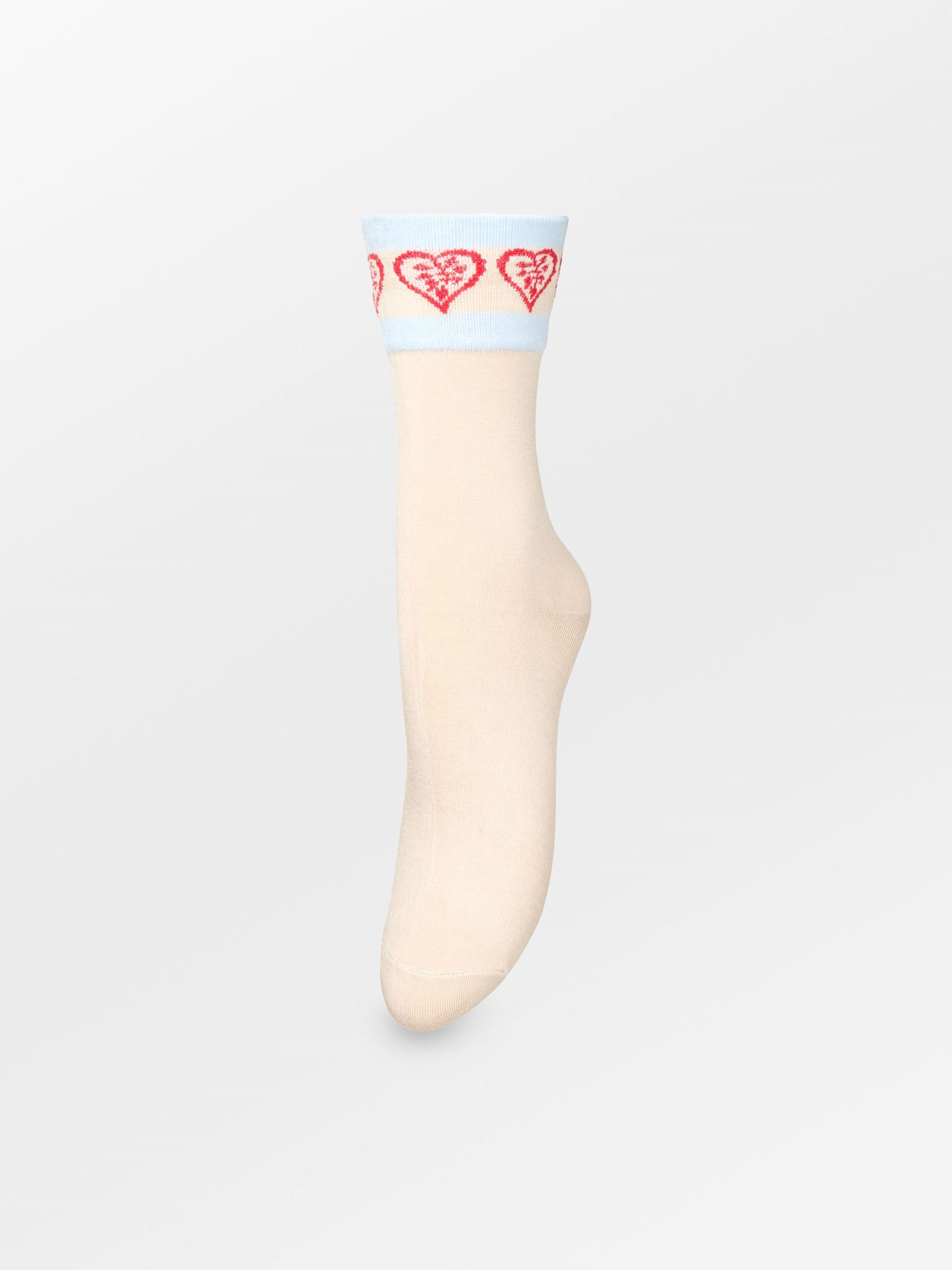 Becksöndergaard, Hearty Bam Sock - Whitecap Gray, socks, archive, archive, socks, black week, black week