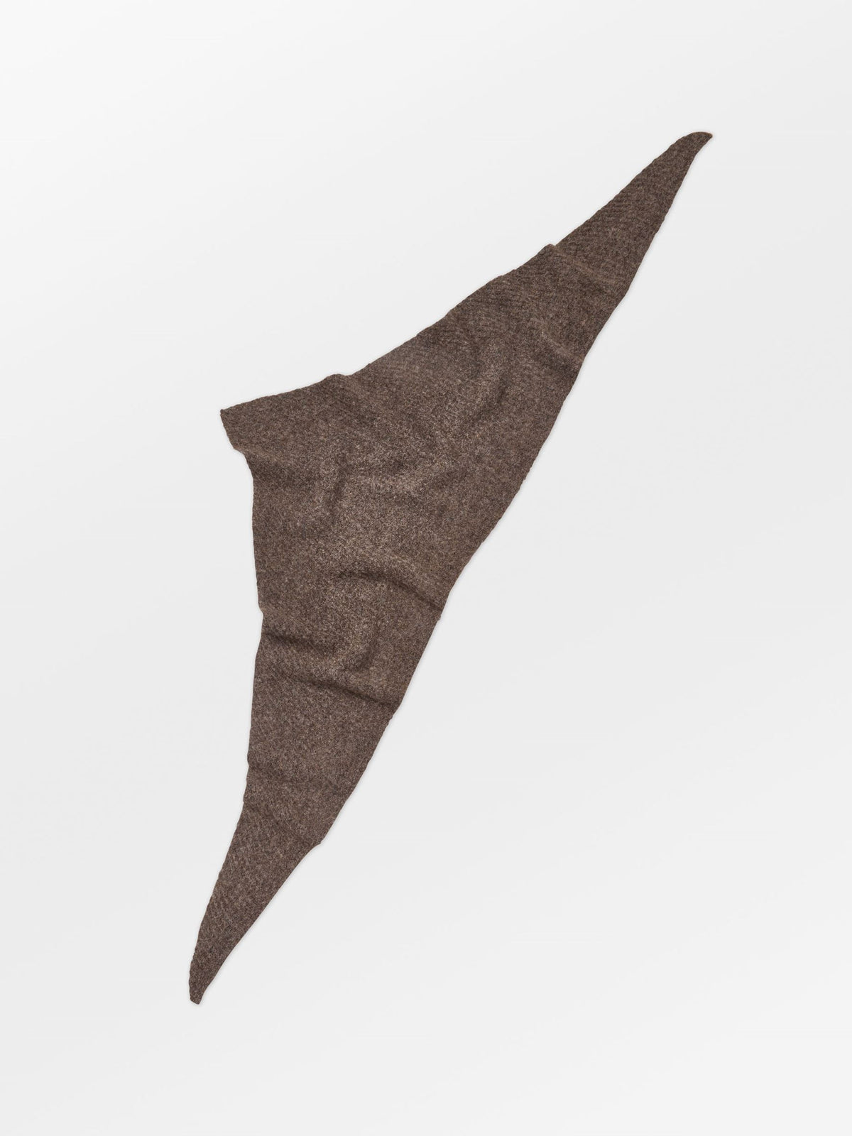 Becksöndergaard, Alpaca-Wool Triangle Scarf - Hot Fudge Brown, scarves, scarves, winter accessories, winter accessories