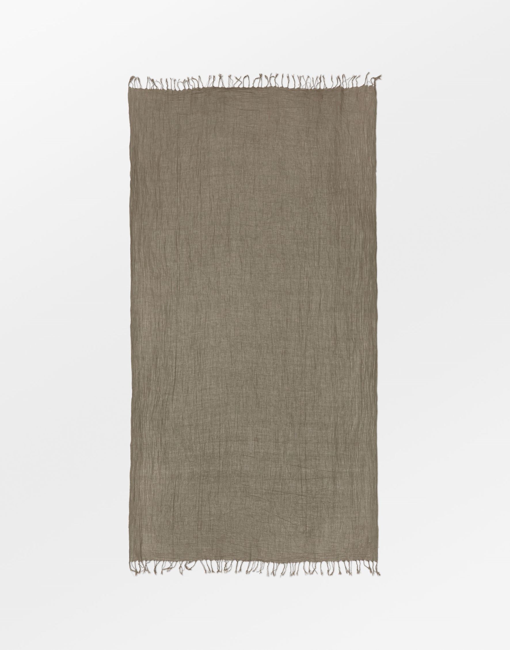 Becksöndergaard, Solid Ilona Scarf - Fossil Brown, scarves, black week, black week