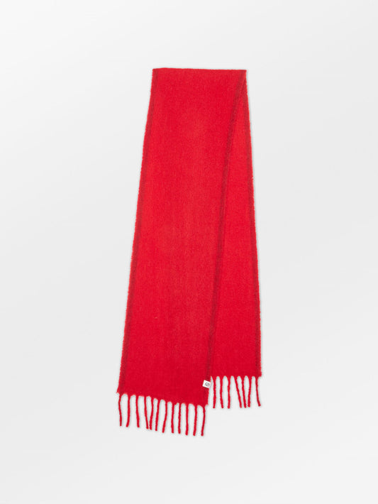 Becksöndergaard, Solid Yuta Scarf - Adrenaline Red, archive, archive, gifts, black week, black week