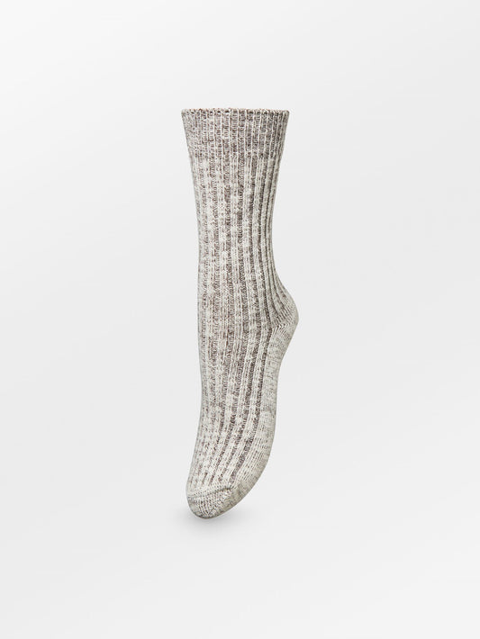 Melange Cotta Sock Socks   BeckSöndergaard