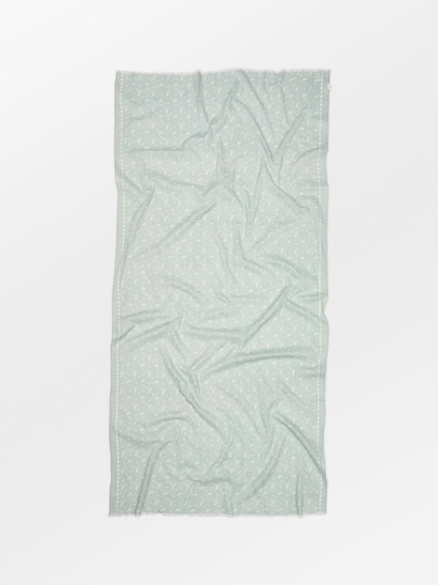 Becksöndergaard, Tulipa Long Cotta Scarf - Silver Blue, scarves, sale, sale, scarves
