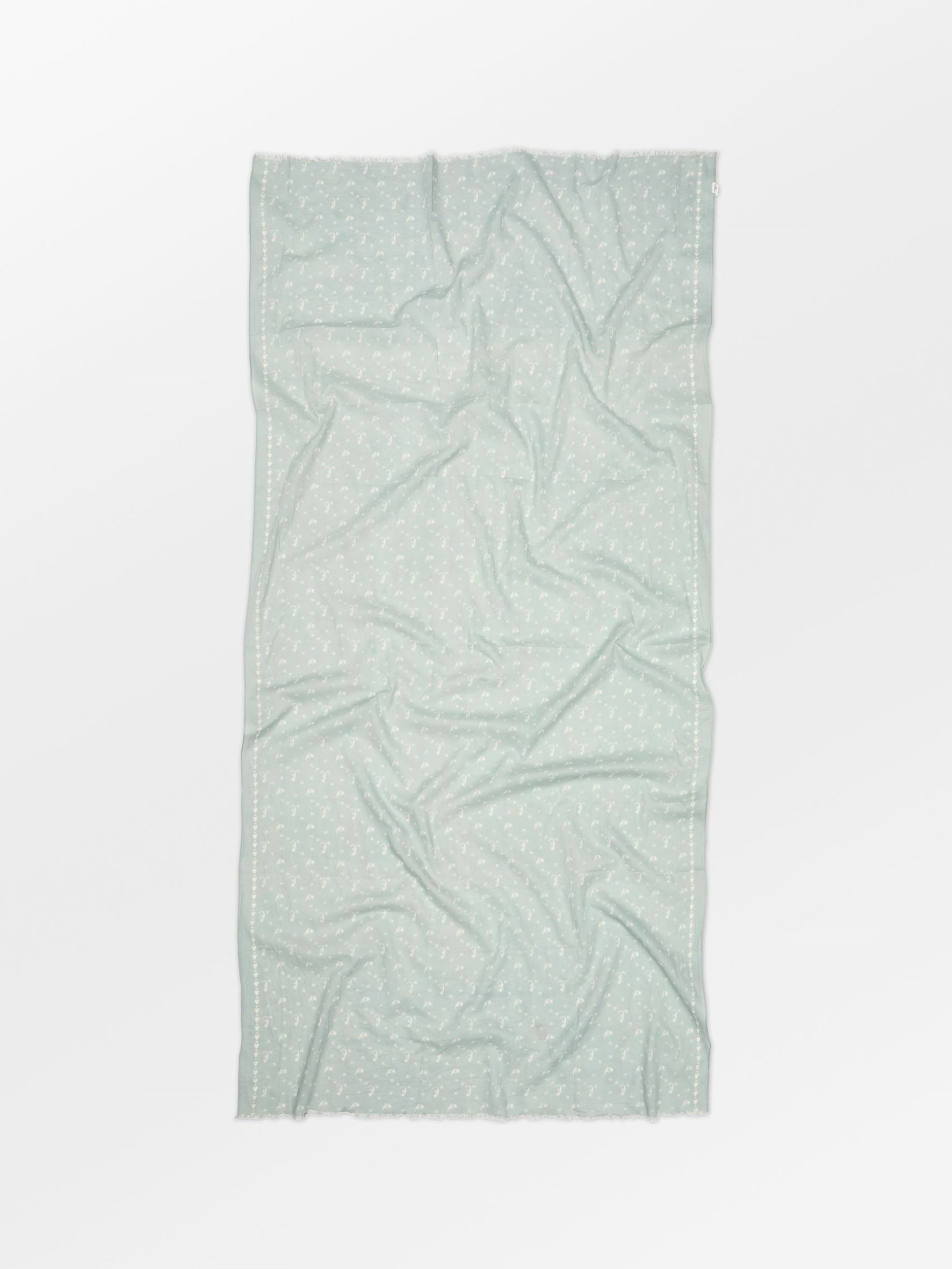 Becksöndergaard, Tulipa Long Cotta Scarf - Silver Blue, scarves, sale, sale, scarves