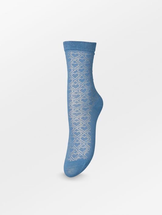 Signa Cotta Sock - Blue Socks   BeckSöndergaard