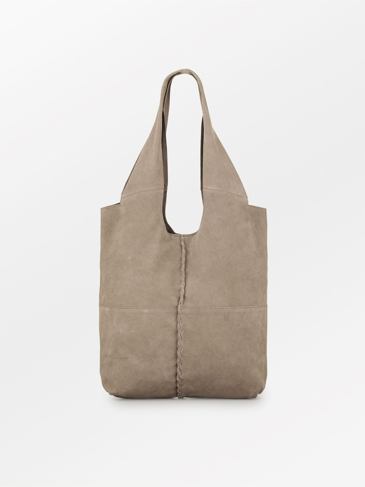 Becksöndergaard, Suede Demi Bag - Moral Gray, mid season sale 2026