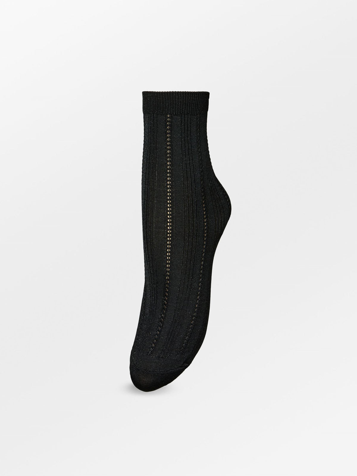 Glitter Drake Sock - Black Socks BeckSöndergaard