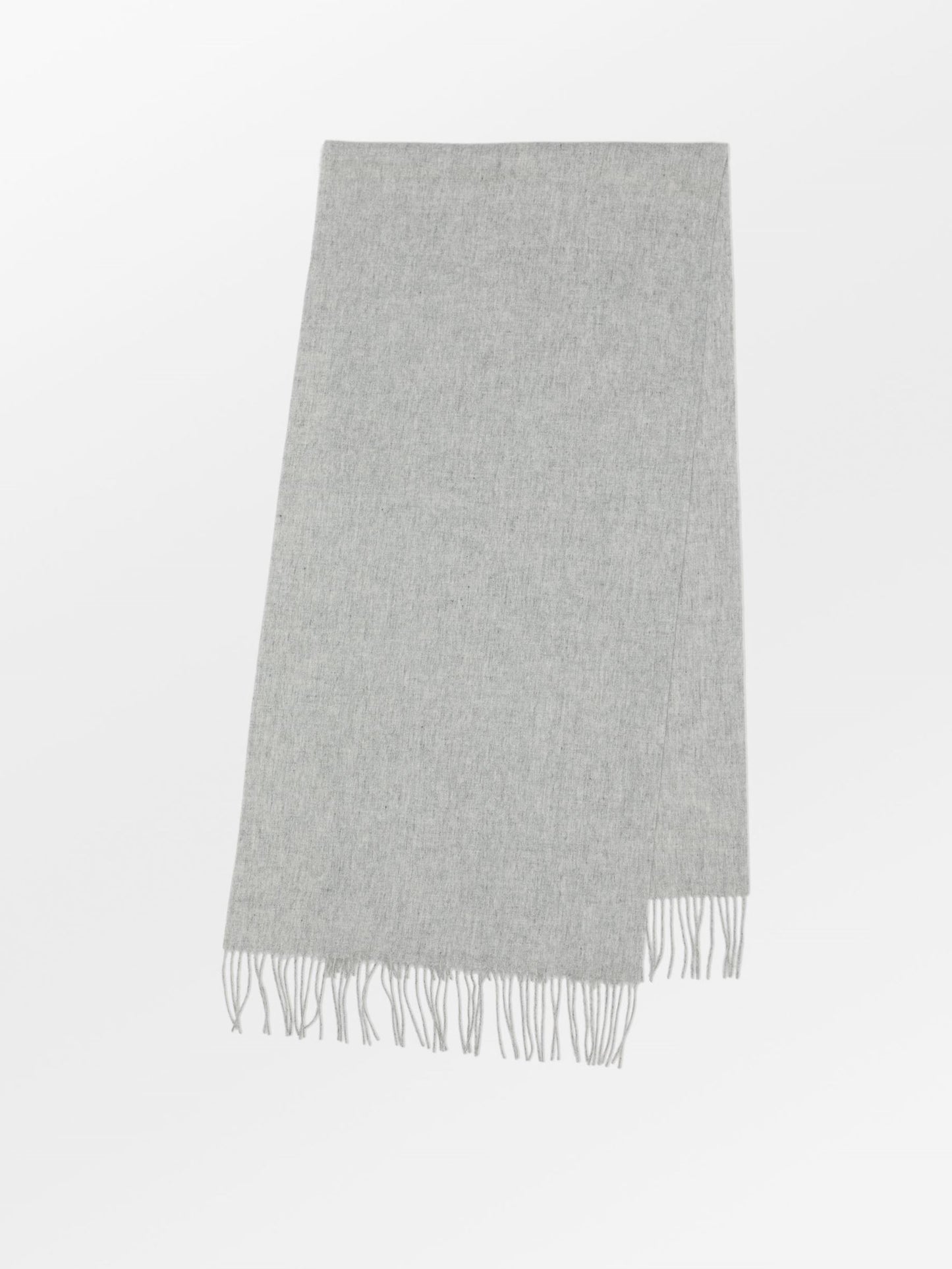 Crystal Edition Wool Scarf - Light Grey OneSize   BeckSöndergaard