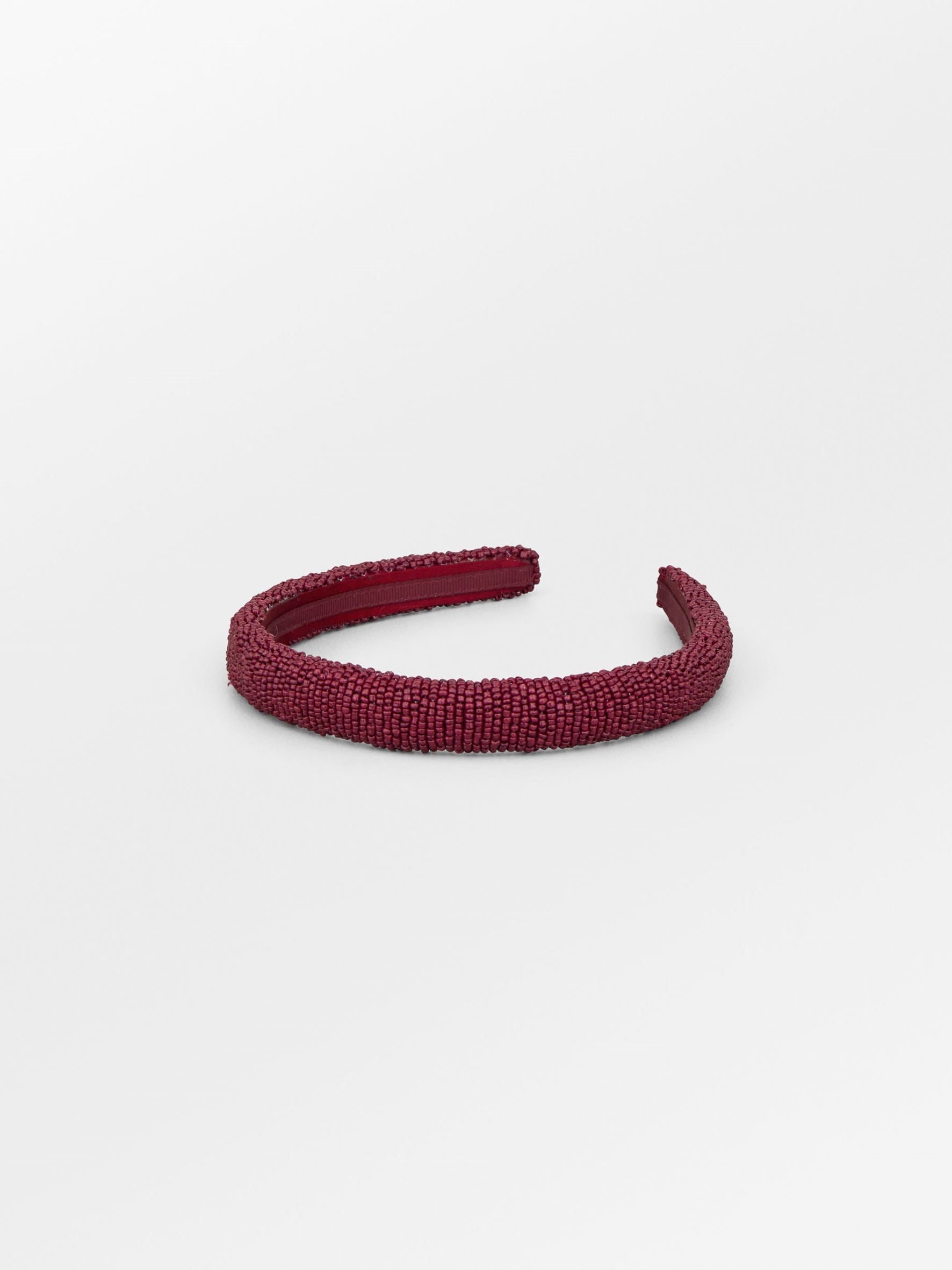 Solid Slim Beaded Hairbrace OneSize BeckSöndergaard