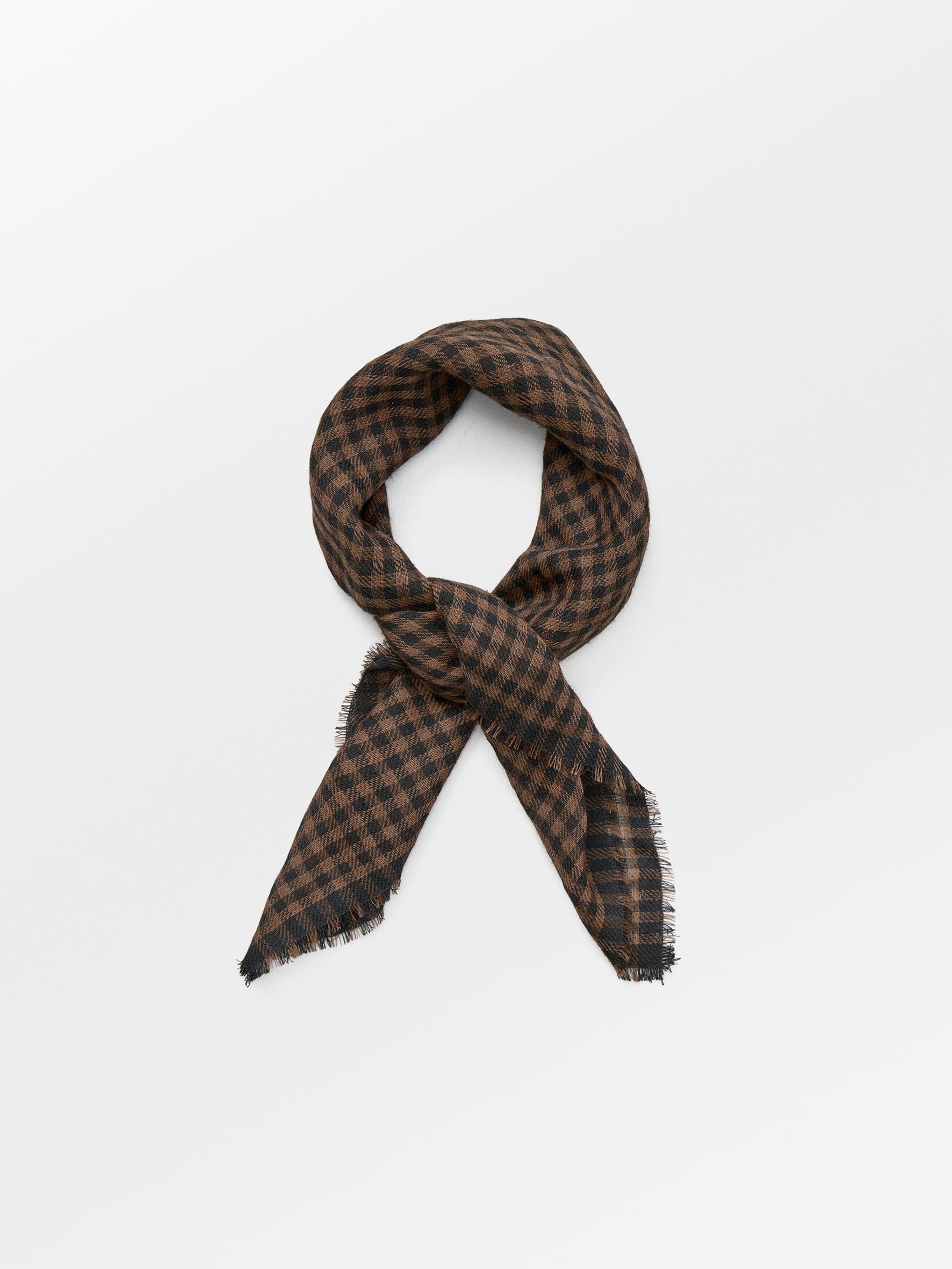 Gingham Wica Scarf OneSize BeckSöndergaard