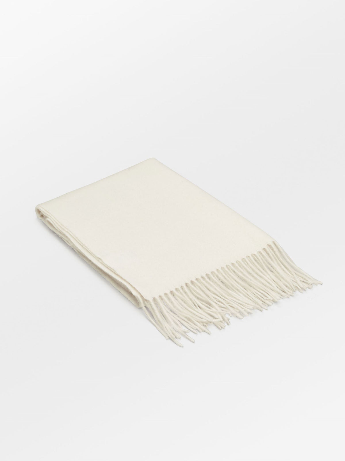 Crystal Edition Wool Scarf - Off White OneSize BeckSöndergaard