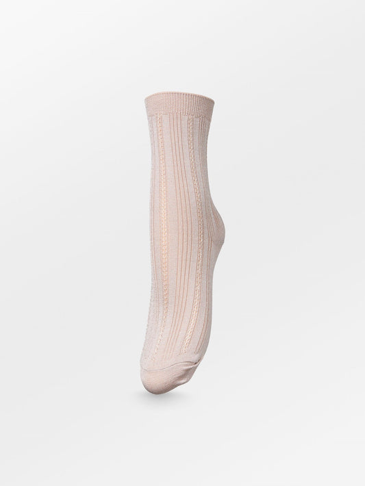 Glitter Drake Sock - Rosa Socks BeckSöndergaard