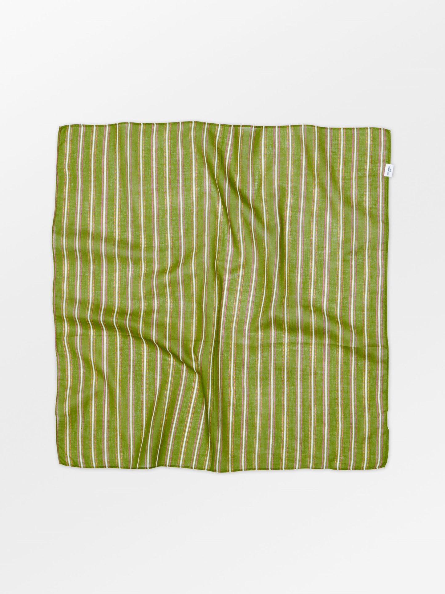 Becksöndergaard, Linoa Cotta Scarf - Grasshopper Green, scarves, scarves