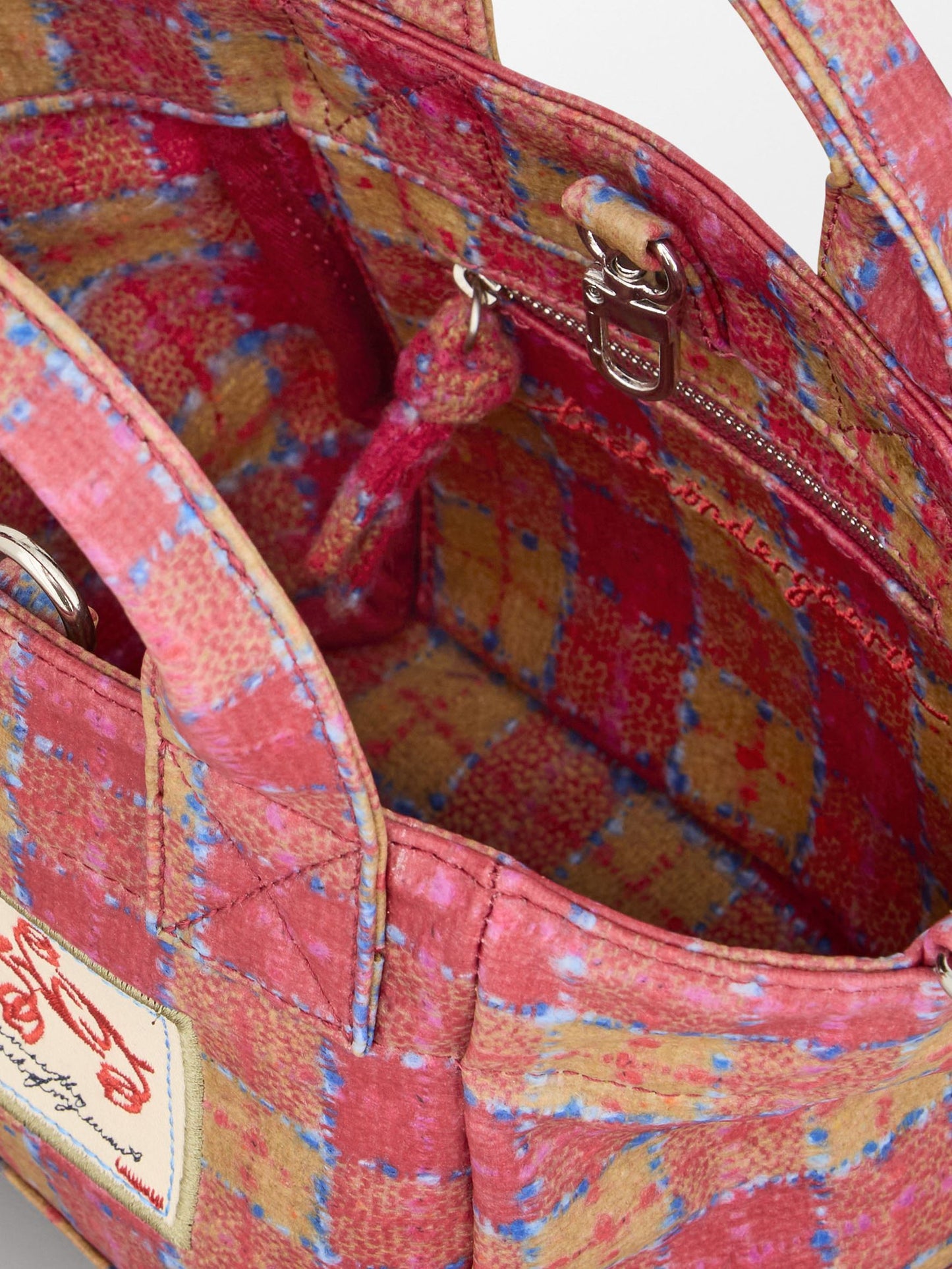 Becksöndergaard, Checky Coated Gabby Bag - Pompeian Red, bags, bags, bags, sale, sale, bags, bags