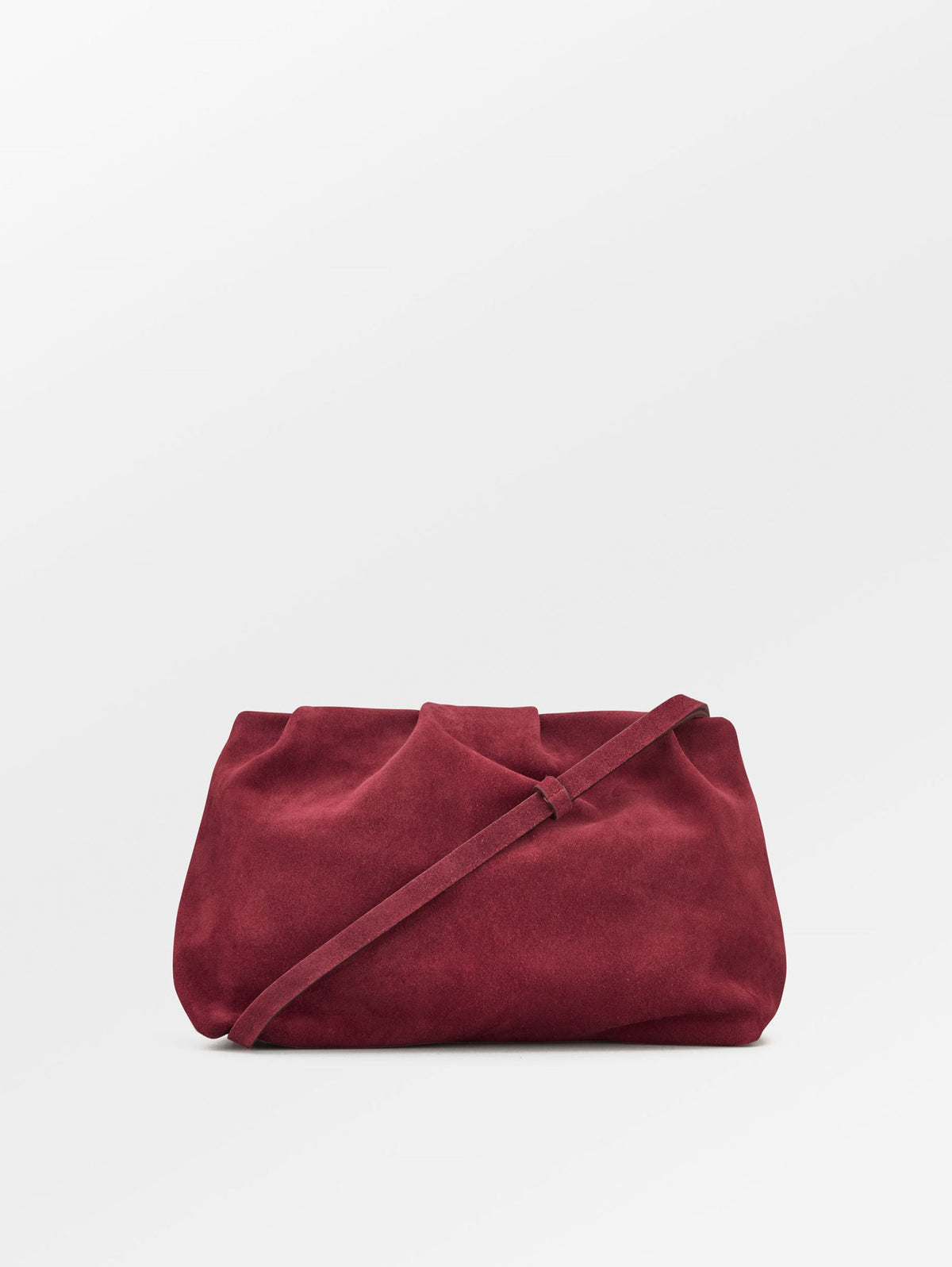 Becksöndergaard, Suede Small Clutch Bag - Rosewood, bags, spring summer 2027x