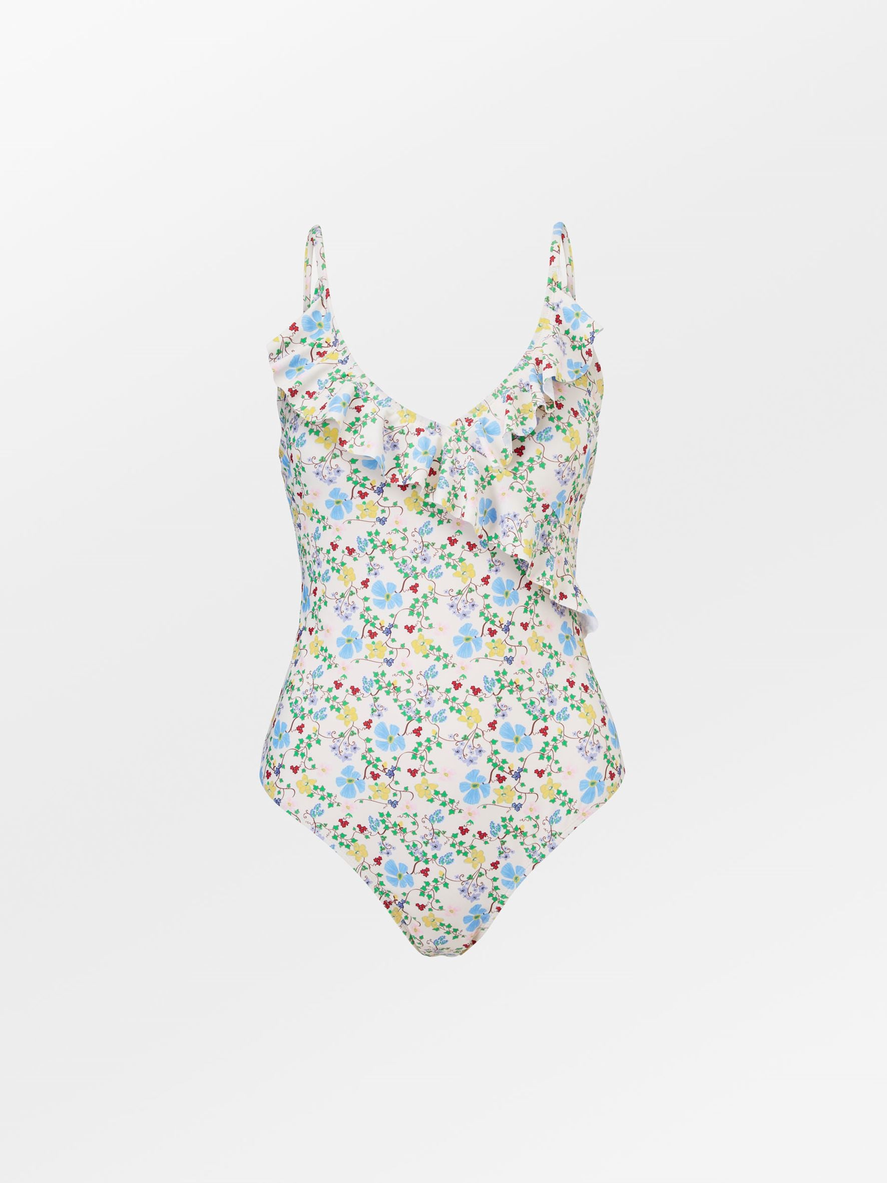 Ireni Bly Frill Swimsuit Clothing   BeckSöndergaard