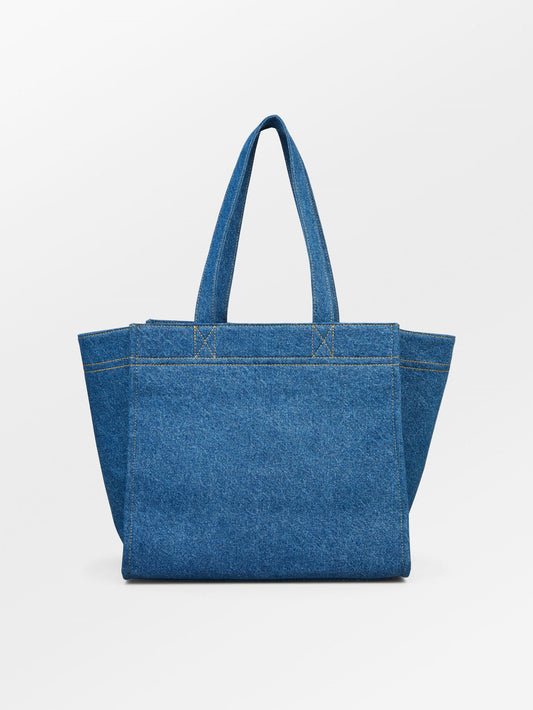 Denima Lily Small Shopper Bag - Blue OneSize   BeckSöndergaard