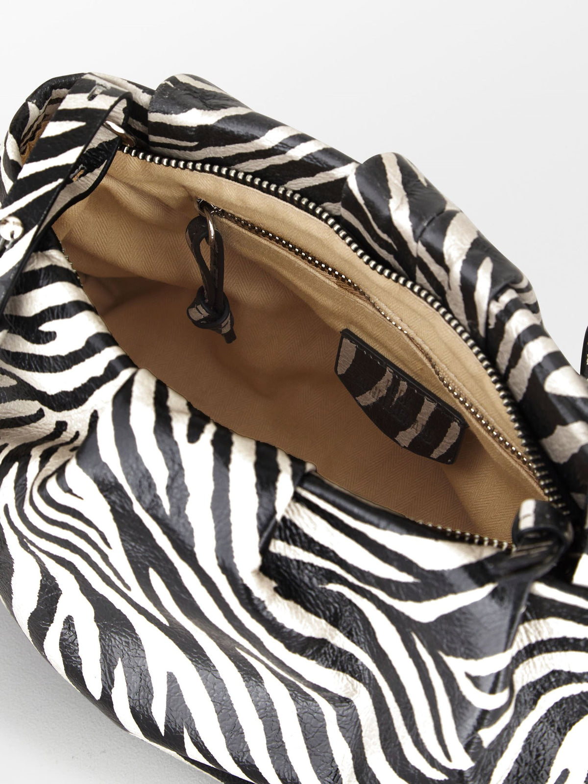 Becksöndergaard, Zelora Small Clutch Bag - Silver Birch White, bags, bags, bags