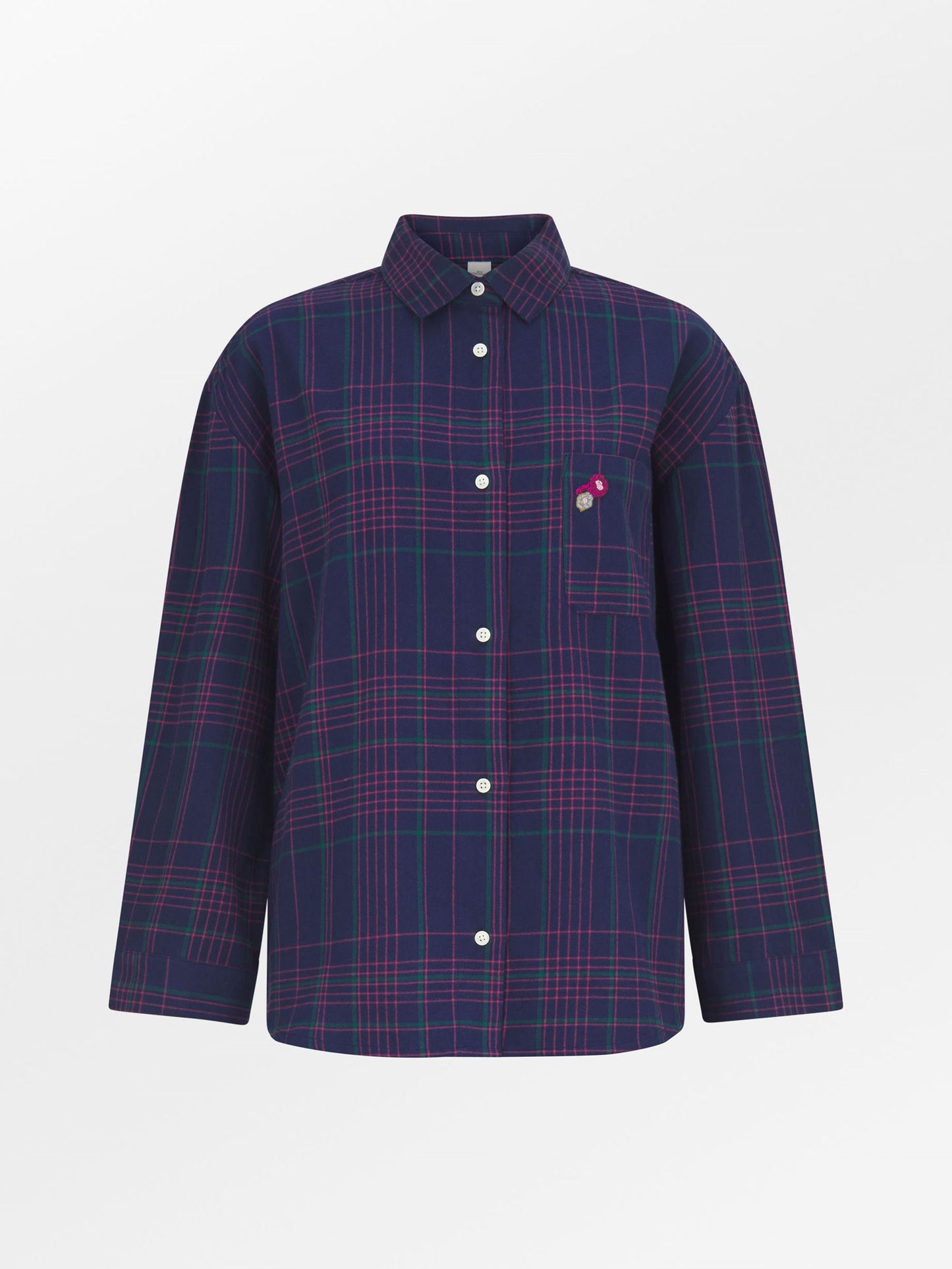 Flannel Gridy Pyjamas Shirt Clothing BeckSöndergaard
