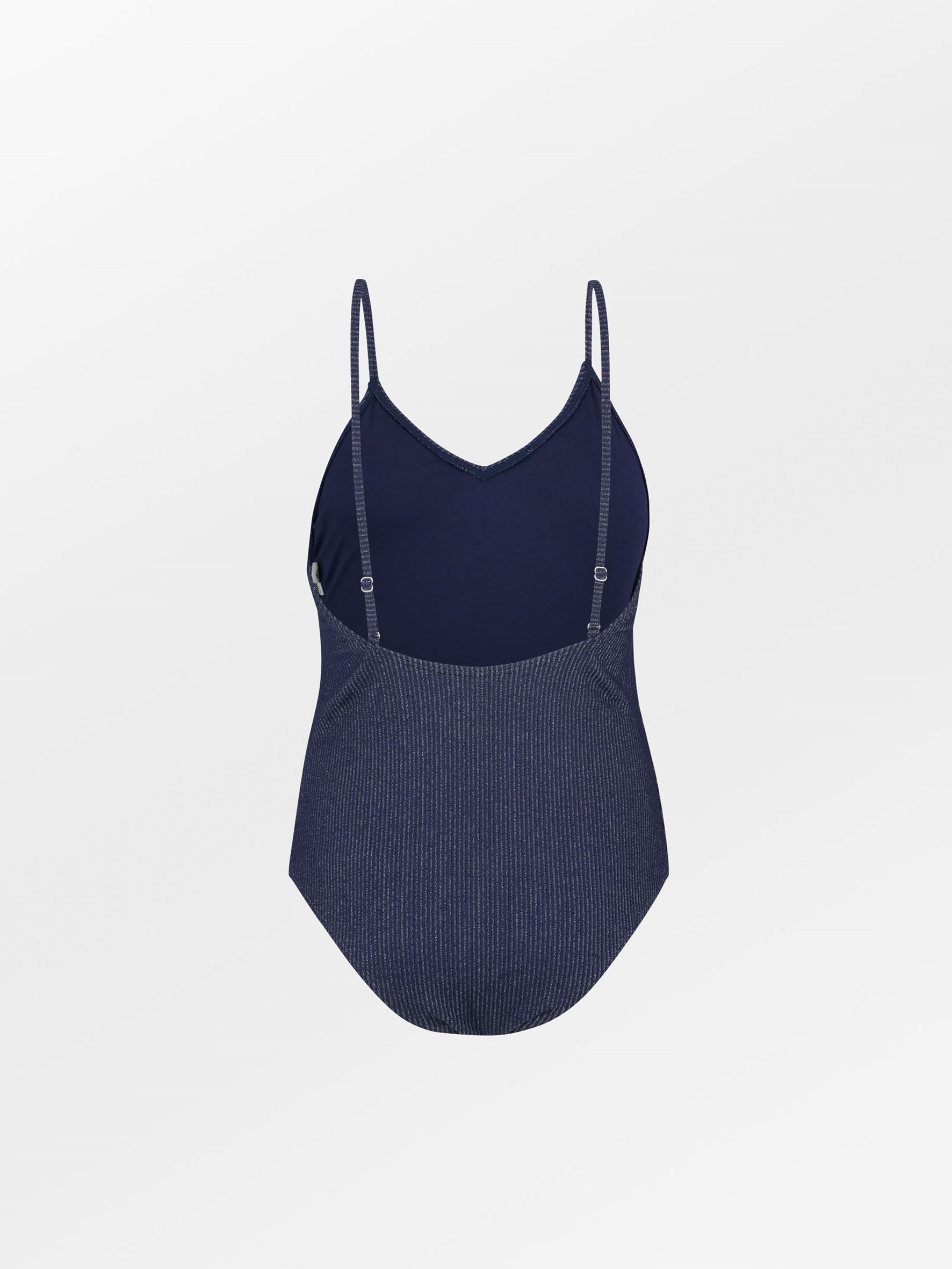 Becksöndergaard, Lyx Bea Swimsuit - Naval Academy Blue, swimwear, swimwear, black week, black week