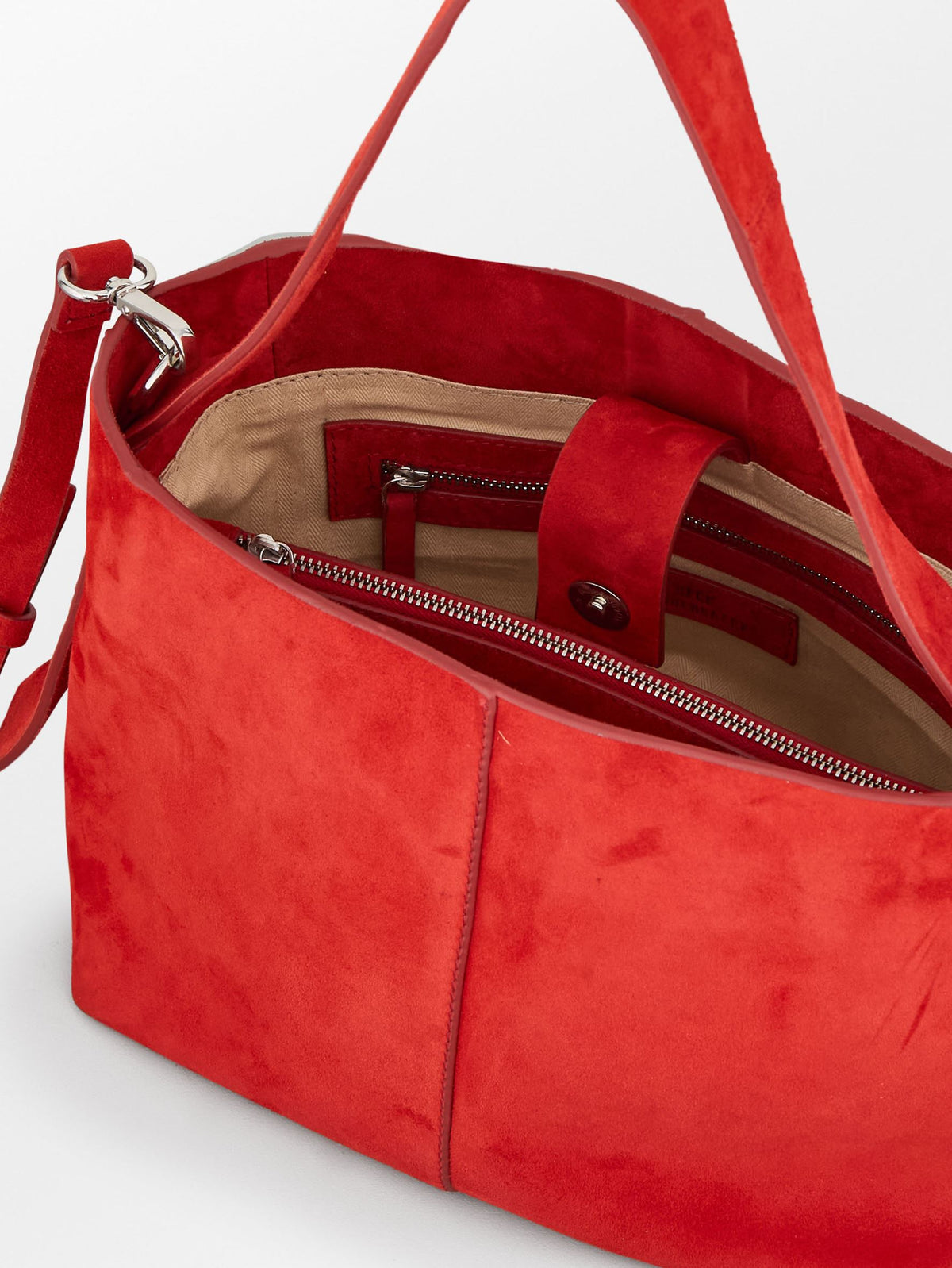Suede Fraya Small Bag OneSize BeckSöndergaard