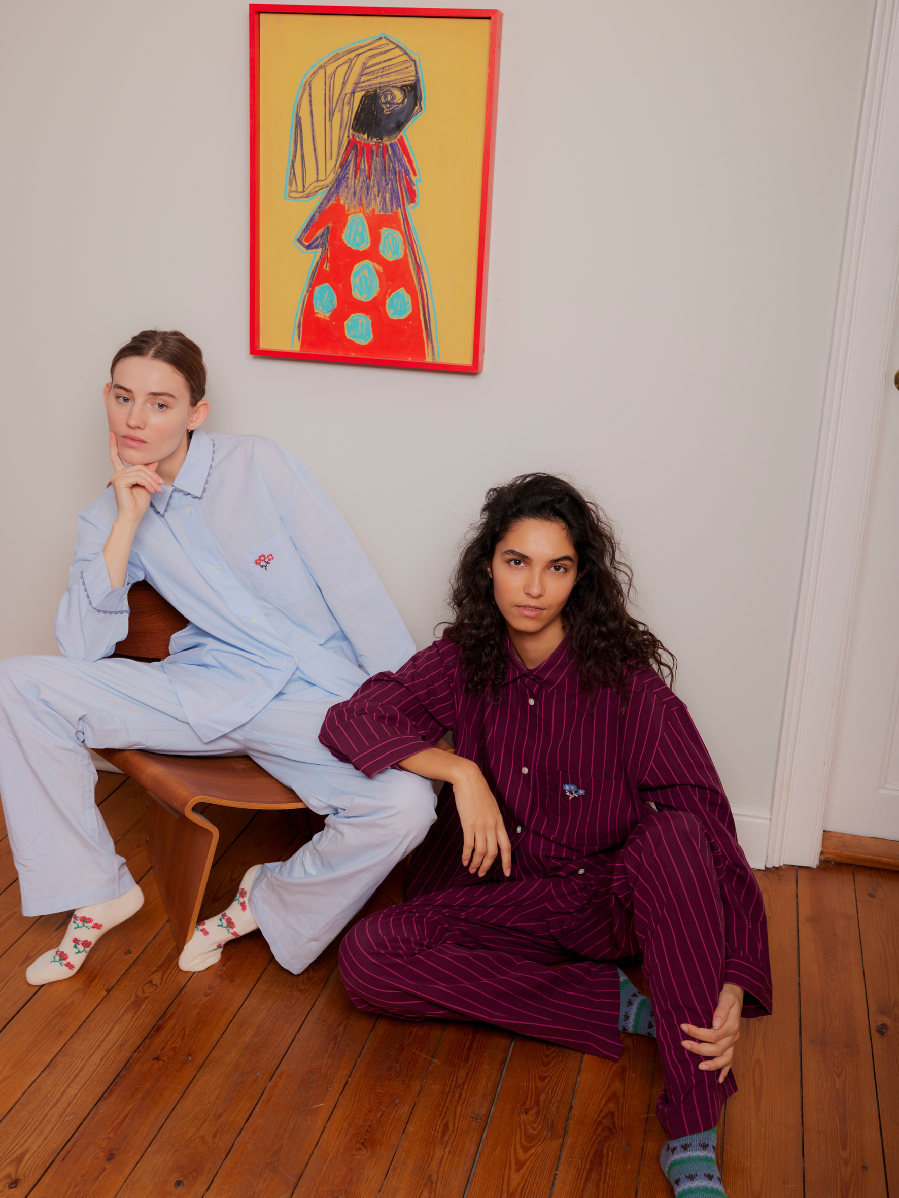 Scallop Flotile Pyjamas Shirt Clothing BeckSöndergaard
