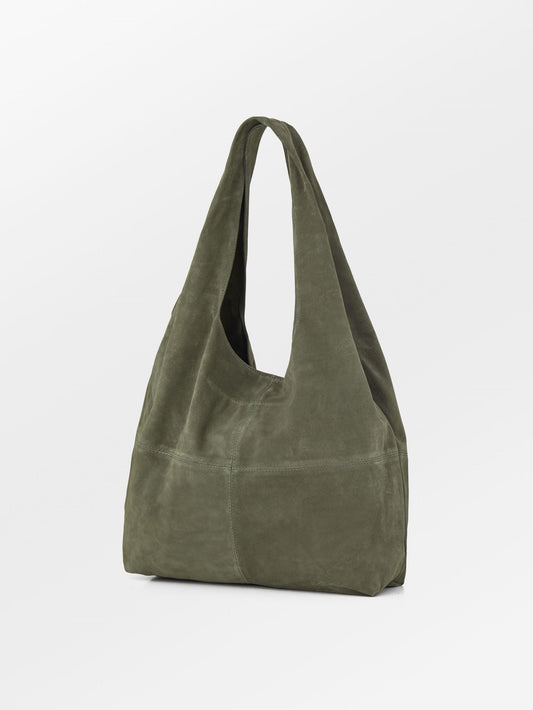 Becksöndergaard, Suede Dalliea Bag - Army, bags, bags, bags, archive, archive, bags, bags, bags