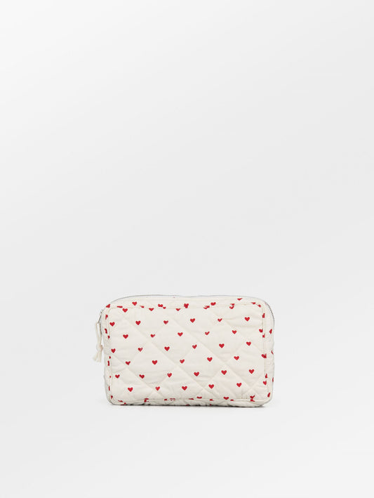 Becksöndergaard, Amor Malin Mini Bag - Off-white/Red, homewear, homewear