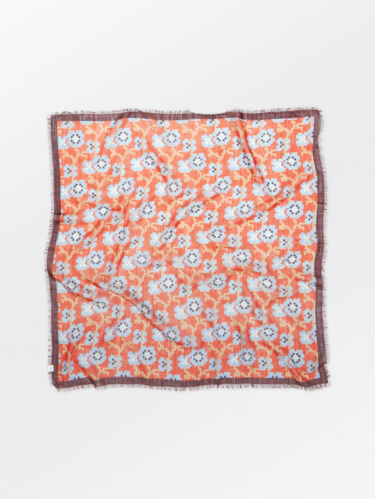 Becksöndergaard, Flotile Siw Scarf - Rooibos Orange, scarves, scarves, scarves