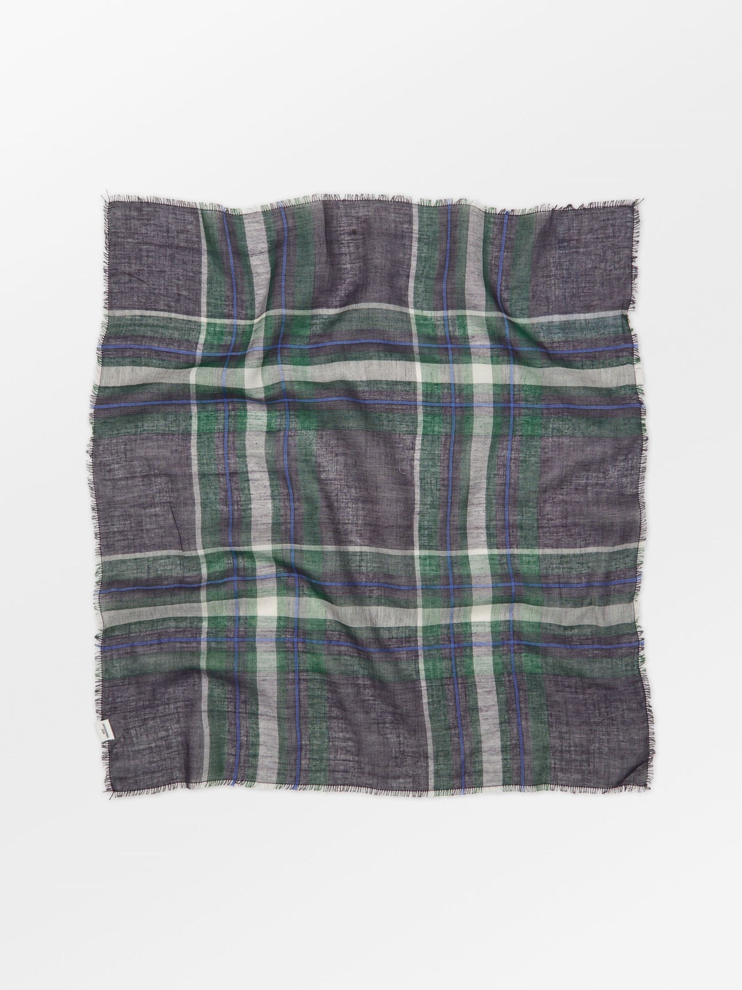 Becksöndergaard, Plaidia Cowea Scarf - Naval Academy Blue, scarves, scarves