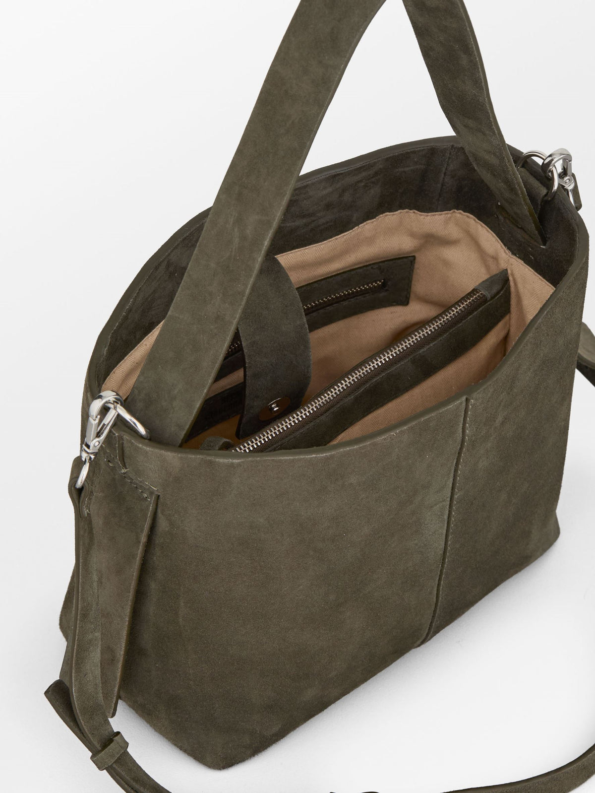 Suede Fraya Small Bag OneSize BeckSöndergaard