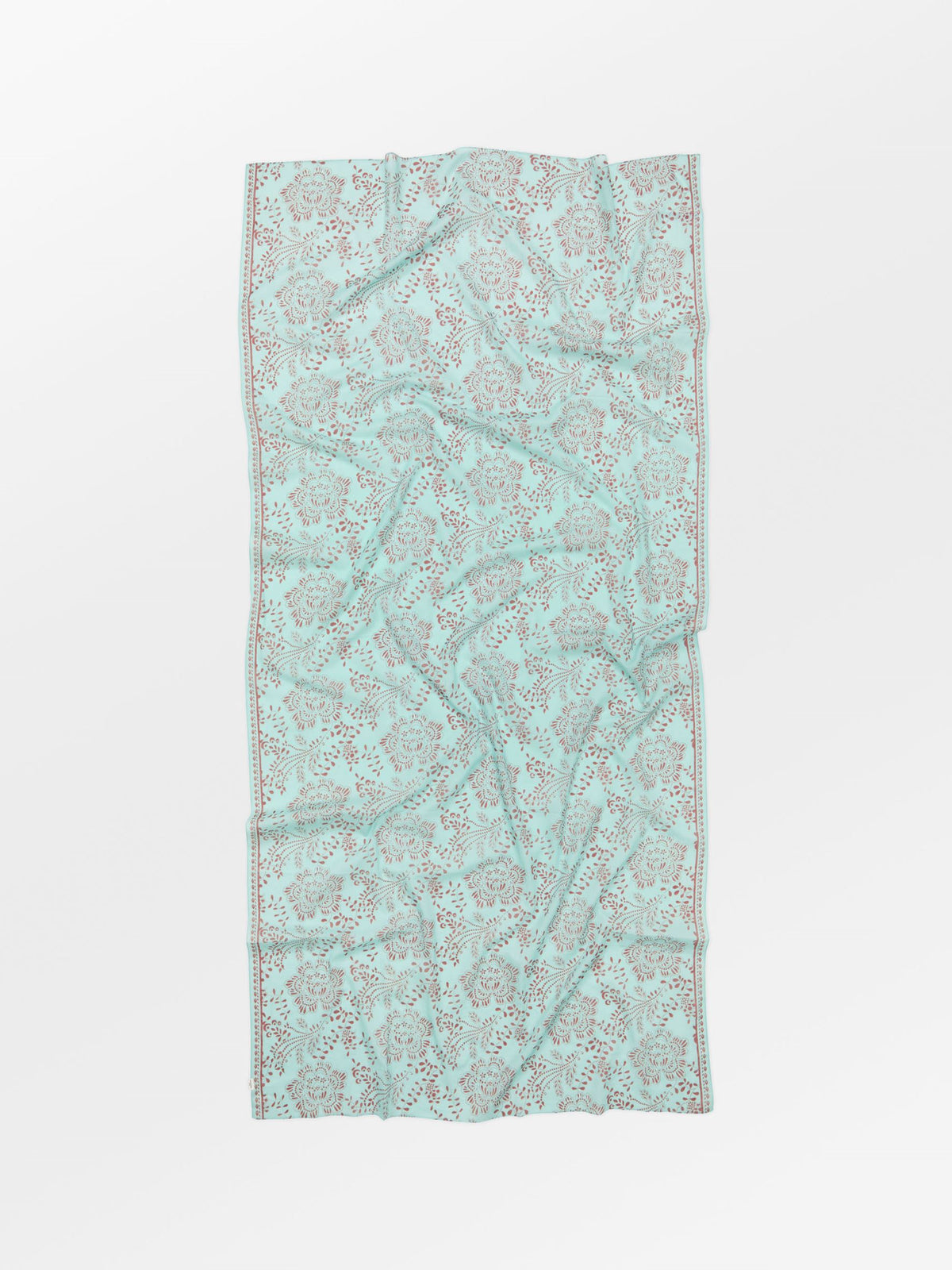 Becksöndergaard, Stensillia Cotta Scarf - Porcelain Blue, onesize