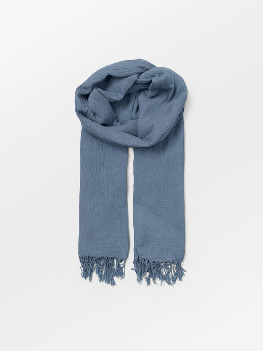 Solid Ilona Scarf - Light Blue OneSize   BeckSöndergaard